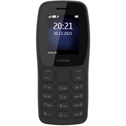 Nokia 105 Classic | Single Sim Keypad Phone with Built - in UPI Payments, Long - Lasting Battery, Wireless FM Radio, Charger in - Box