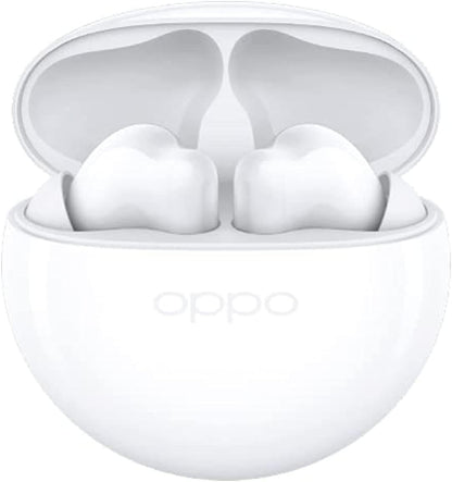 OPPO Enco Buds2 - Wireless Headphones, Fast Charging, Sweatproof, Large Capacity Battery, White Headset Wireless Earbuds
