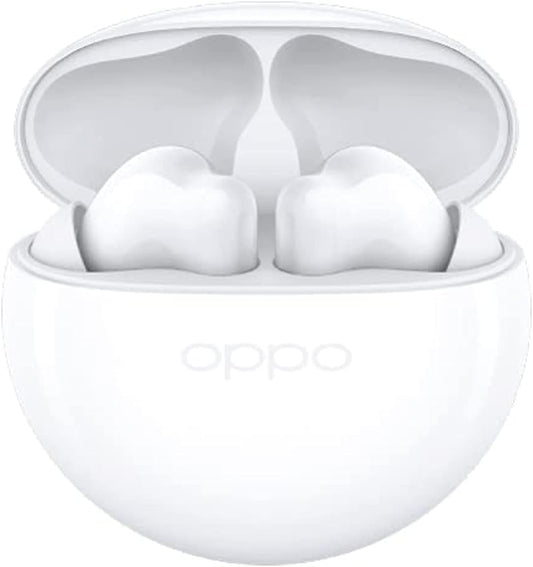 OPPO Enco Buds2 - Wireless Headphones, Fast Charging, Sweatproof, Large Capacity Battery, White Headset Wireless Earbuds