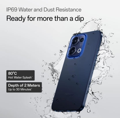 Oppo Reno13 5G (Luminous Blue, 256 GB) (12 GB RAM) Egyptian Version (Local Warranty)