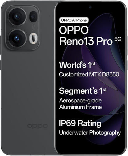 OPPO Reno13 Pro 5G Plume Purple 12GB + 512GB Egyptian Version (Local Warranty)