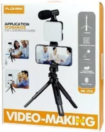 Plokama PK - 772 Video - Making have 1 Microphone, Remote Control LED Light Stability Useful