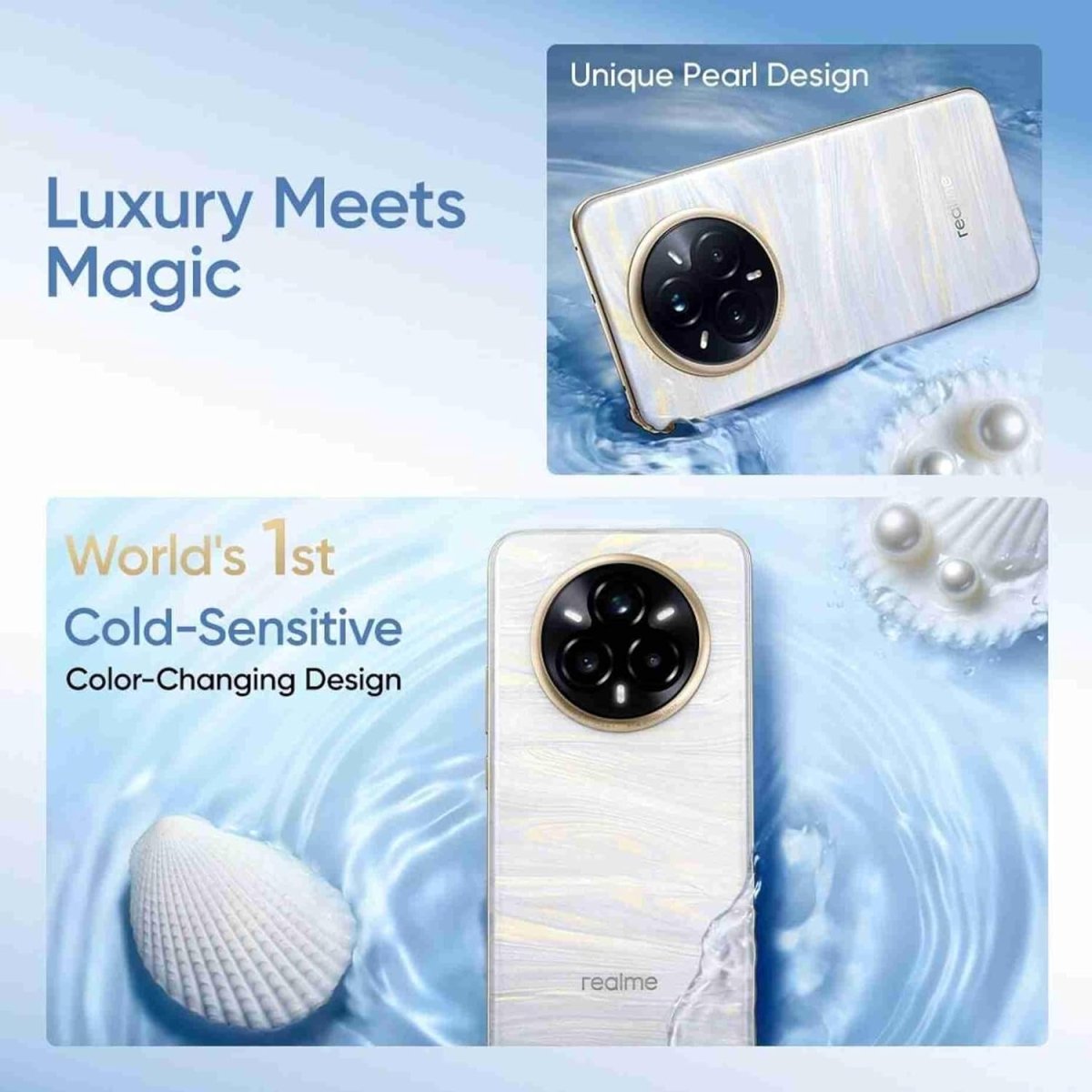 Realme 14 Pro+ 5G ( 12GB RAM, 256GB Storage) | 6.83" Curved AMOLED Display | 50MP Sony IMX896 OIS + 50MP Periscope Rear Cam | 6000mAh Battery | Snapdragon 7s Gen 3 Processor | 80W SUPERVOOC