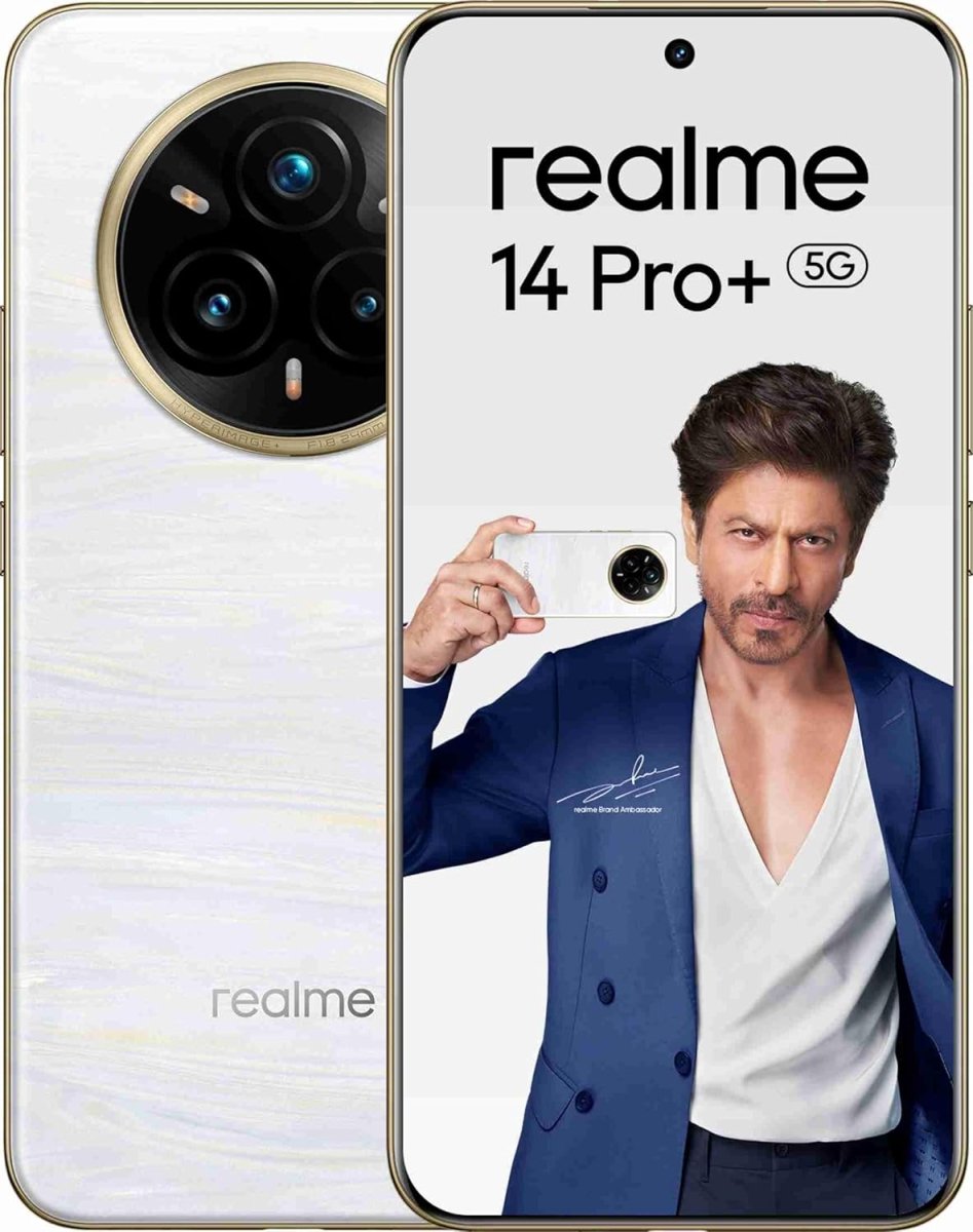 Realme 14 Pro+ 5G ( 12GB RAM, 256GB Storage) | 6.83" Curved AMOLED Display | 50MP Sony IMX896 OIS + 50MP Periscope Rear Cam | 6000mAh Battery | Snapdragon 7s Gen 3 Processor | 80W SUPERVOOC