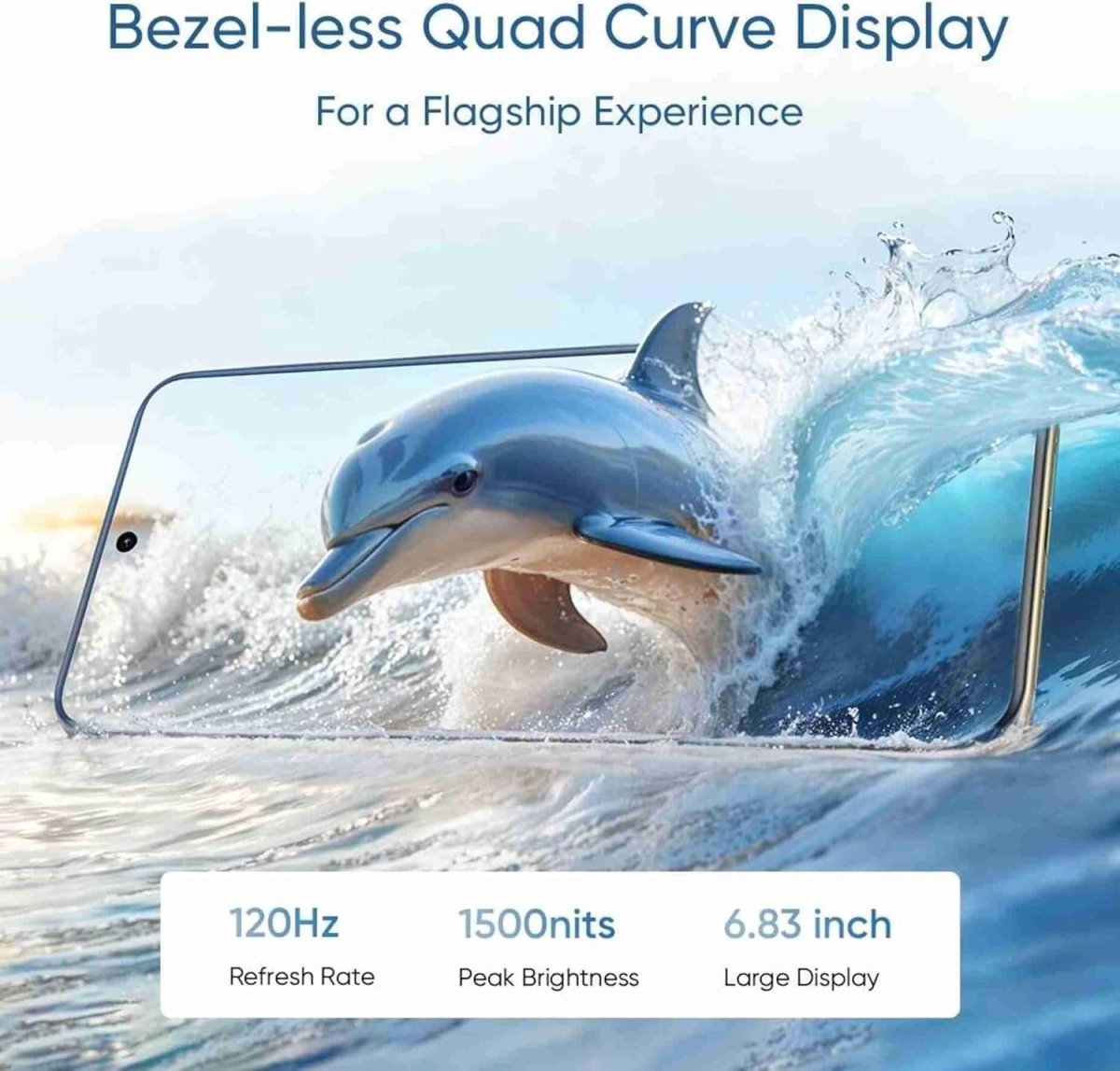 Realme 14 Pro+ 5G ( 12GB RAM, 256GB Storage) | 6.83" Curved AMOLED Display | 50MP Sony IMX896 OIS + 50MP Periscope Rear Cam | 6000mAh Battery | Snapdragon 7s Gen 3 Processor | 80W SUPERVOOC