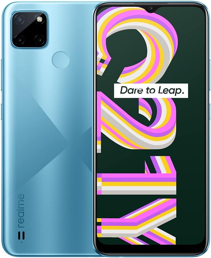 Realme C21Y (64GB, 4GB) 6.5" HD+, All Day Battery, Instant Finger Print, Dual SIM GSM, 4G LTE