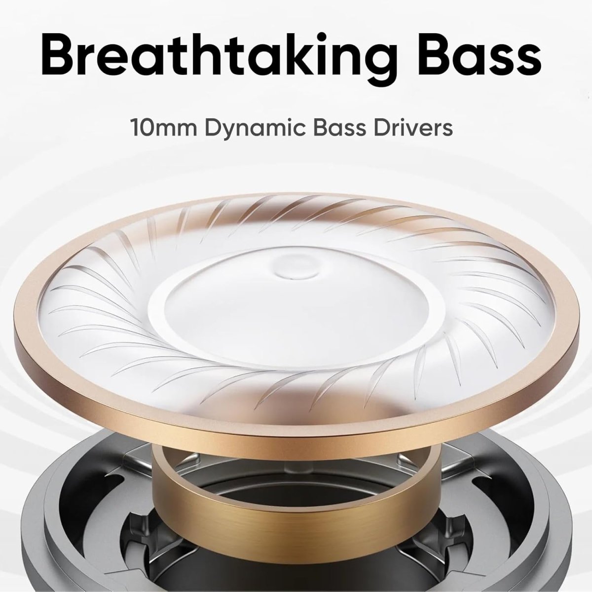 realme True Wireless Buds T110, 10mm Dynamic Bass Driver, AI ENC Noise Cancellation Headphones, Local Warranty