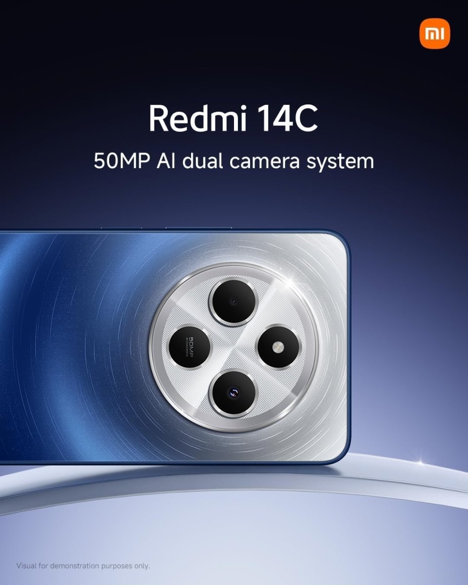 Redmi14C MediaTek Helio G81 - Ultra | 50MP AI dual camera 6.88 - inch 5160mAh battery 150% volume boost | 18 month manufacturer warranty