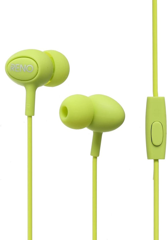 Reno RH - 40 Wired Music Earphone 3.5mm Jack - White