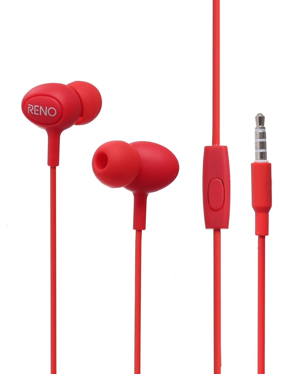 Reno RH - 40 Wired Music Earphone 3.5mm Jack - White