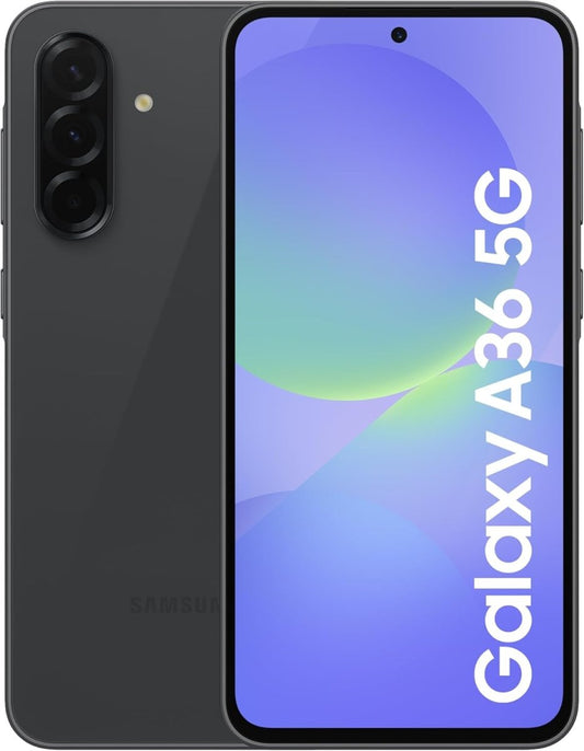 Samsung Galaxy A36 5G Smartphone, Awesome Intelligence, 8GB RAM, 128GB Storage, 50MP Camera, Awesome AI, 1 Year Manufacturer Extended Warranty