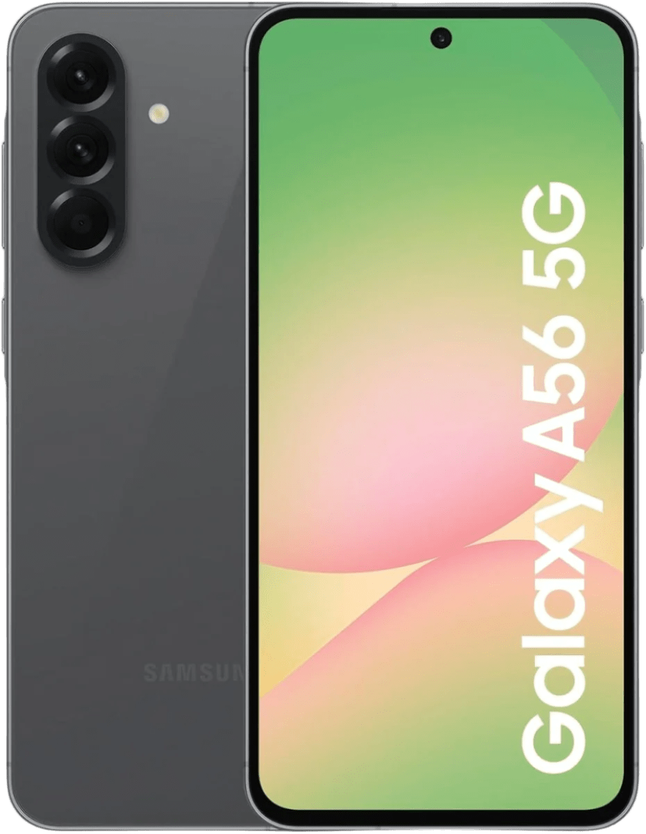 Samsung Galaxy A56 5G Smartphone, Awesome Intelligence, 8GB RAM, 128GB Memory Storage, 50MP Camera, Awesome Graphite, 1 Year Manufacturer Warranty