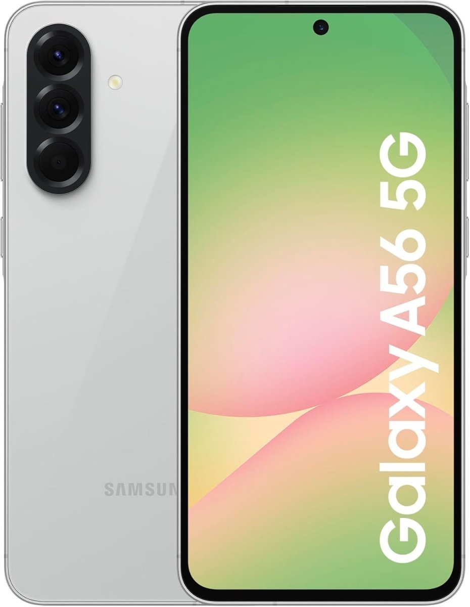 Samsung Galaxy A56 5G Smartphone, Awesome Intelligence, 8GB RAM, 128GB Memory Storage, 50MP Camera, Awesome Graphite, 1 Year Manufacturer Warranty