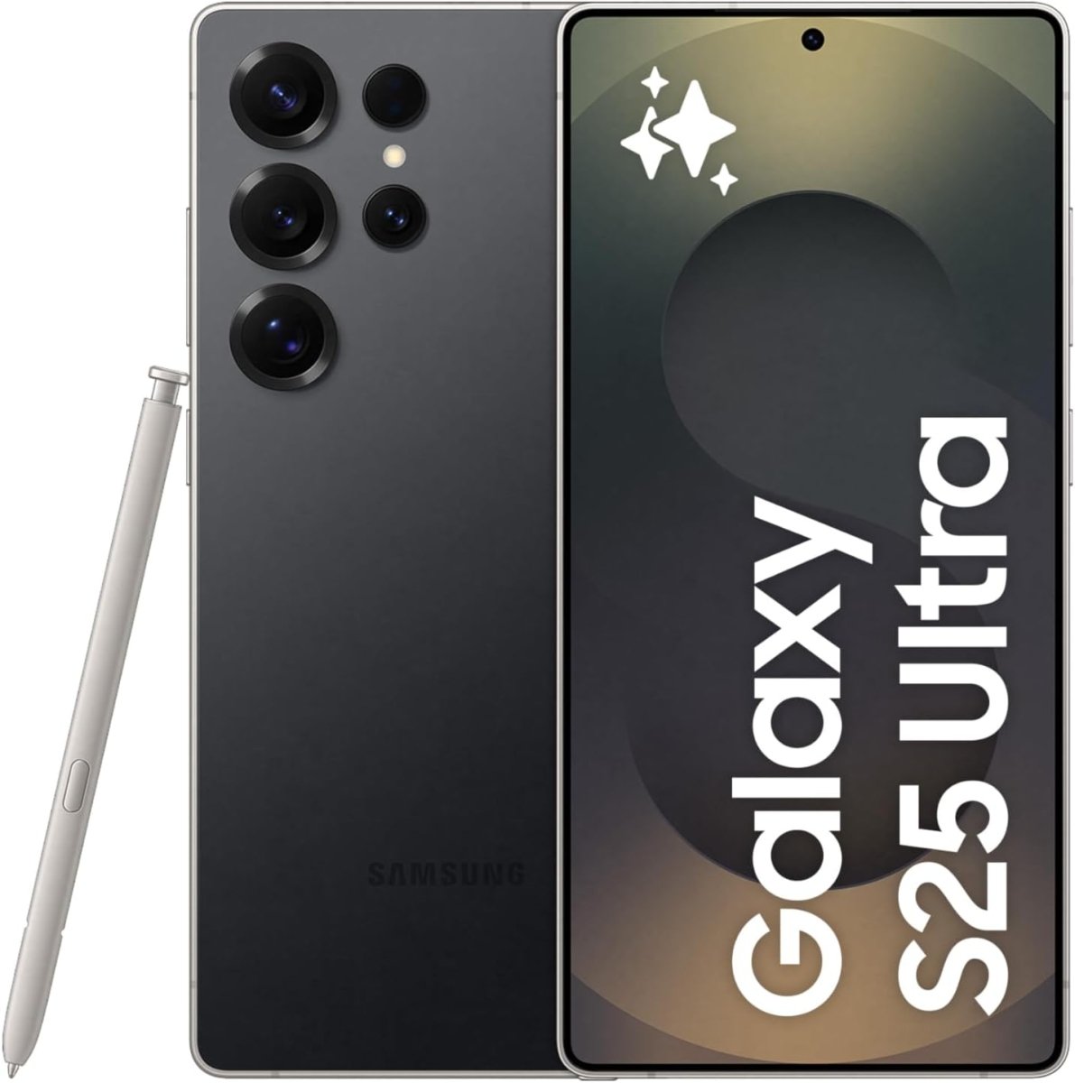 Samsung Galaxy S25 Ultra AI Phone, 256GB Storage, 12GB RAM, Android Smartphone, 200MP Camera, S Pen, Long Battery Life 1 Global Version