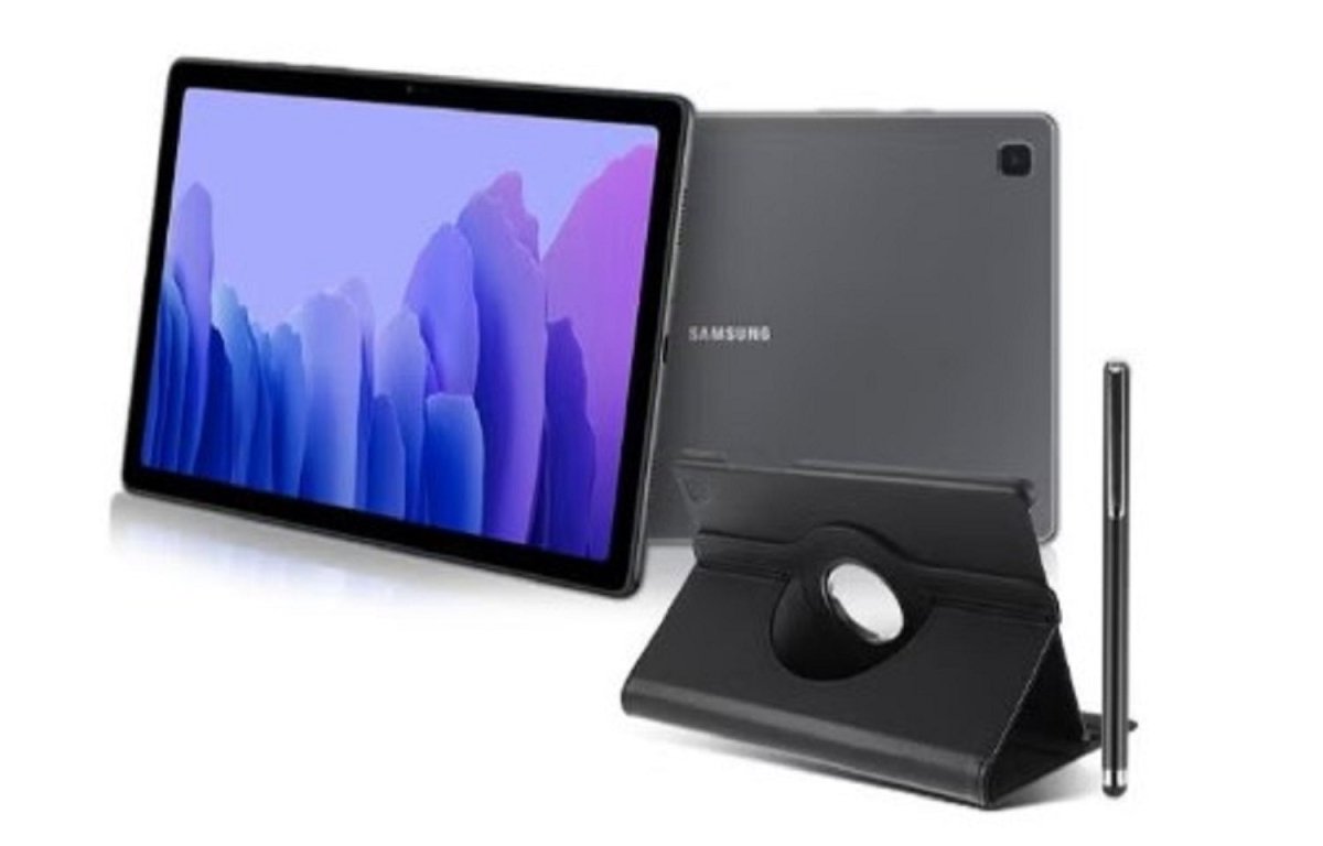 Samsung Galaxy Tab A7, 10.4 Inch Android Tablet, 3GB RAM, 32GB Storage, 8MP Rear Camera, 7040 mAh Battery, Gray - 1 Year Warranty/Local Version