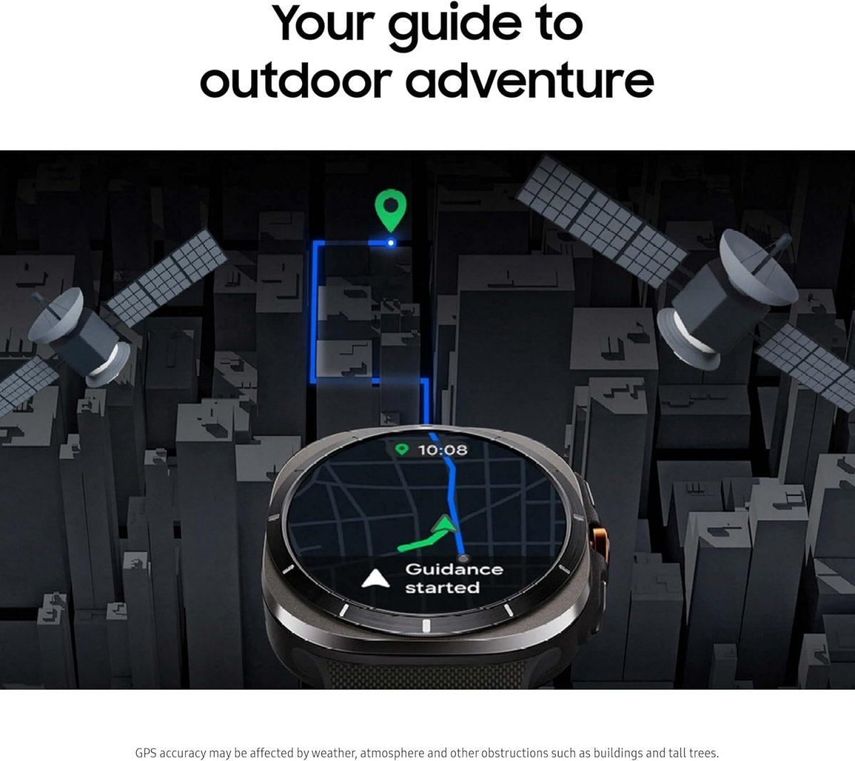 Samsung Galaxy Watch Ultra 47mm LTE AI Smartwatch w/Energy Score, Wellness Tips, Heart Rate Tracking, Sleep Monitor, Fitness Tracker, GPS, 2024,Titanium Silver