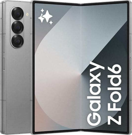 Samsung Galaxy Z Fold6 (AI Phone) - 12GB RAM + 256GB Storage - Silver Shadow 1 Year Local Warranty