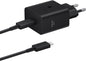 Samsung Original 45W PD Power Adapter With Compact Design/USB - C Port/USB Type - C to C Cable (5A/1.8m) Super Fast Charging - (Black)