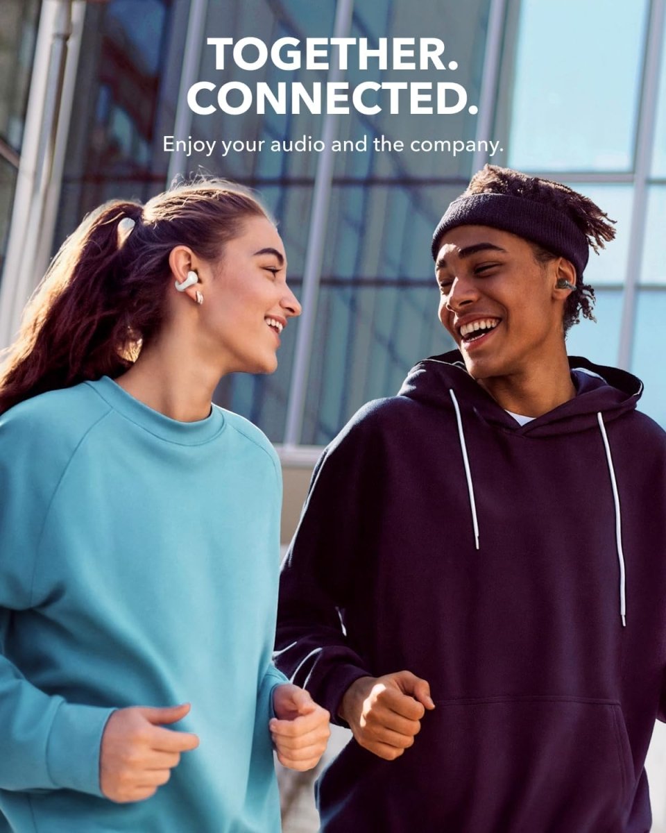 Soundcore C30i by Anker, Open - Ear Earbuds, Clip - On Headphones, Lightweight Comfort, Stable Fit, Firm - Shell Design, Attachable Ear Grips, Big Drivers for Clear Audio, 30H Play, IPX4 Water - Resistant