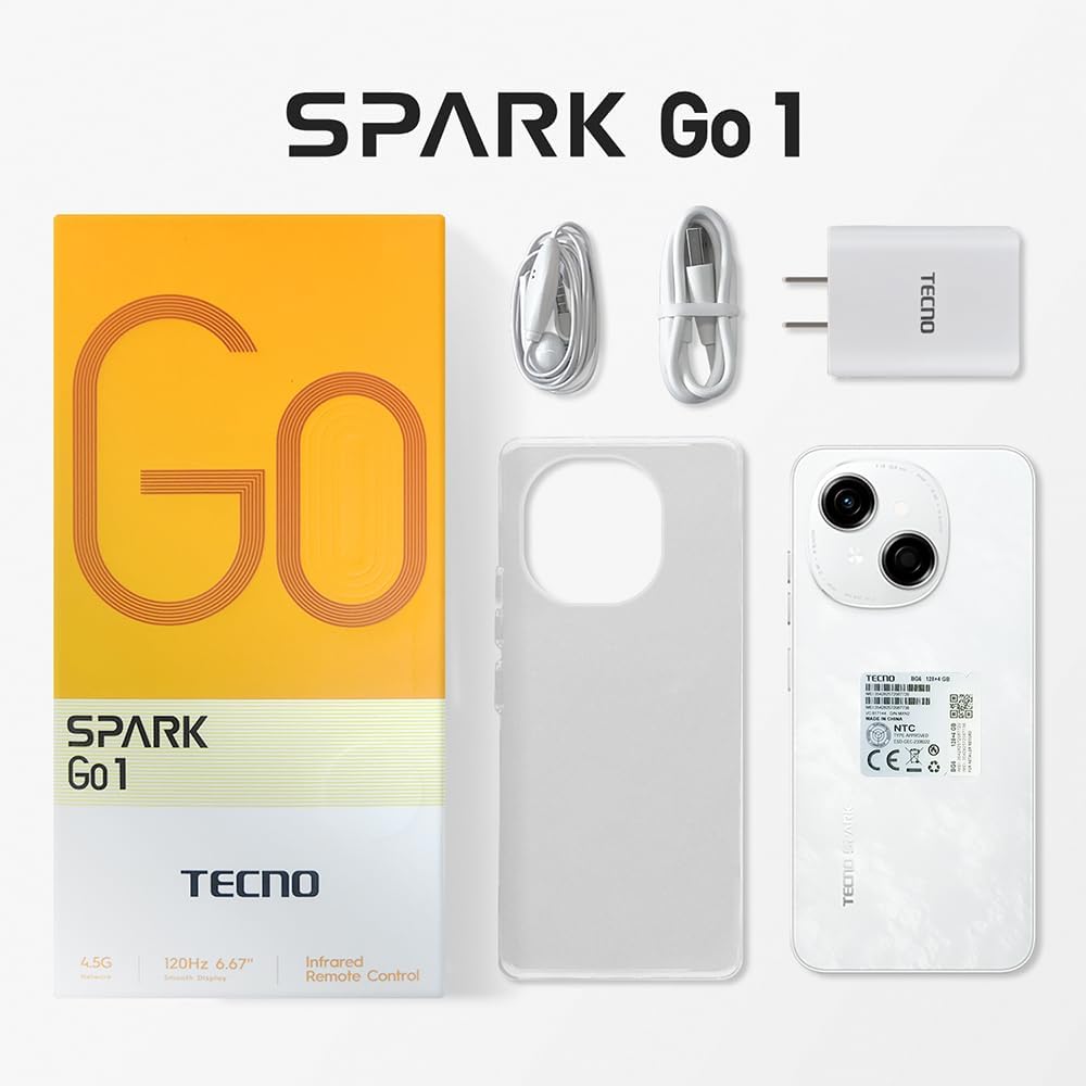 Tecno Spark Go 1 Dual SIM - 3GB RAM 64GB - Local Warranty