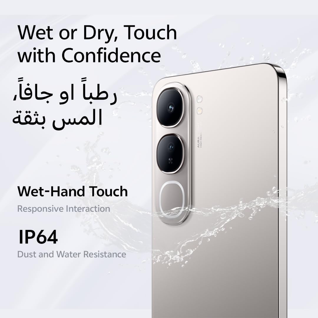 vivo V40 Lite 5G (Dynamic Black, 12GB RAM, 256GB) | 120Hz AMOLED Display | 32MP Selfie Camera | 5000Ah Battery | IP64 – Local Warranty 18 Months.