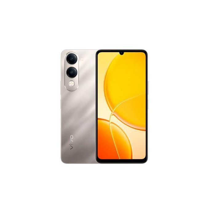 VIVO Y04 ,128GB Storage, 4GB RAM, 4G Connectivity - Green, Titanium Gold